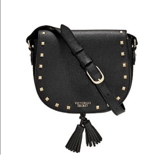 NWOT Black Crossbody Bag By Victoria Secret - Picture 10 of 10